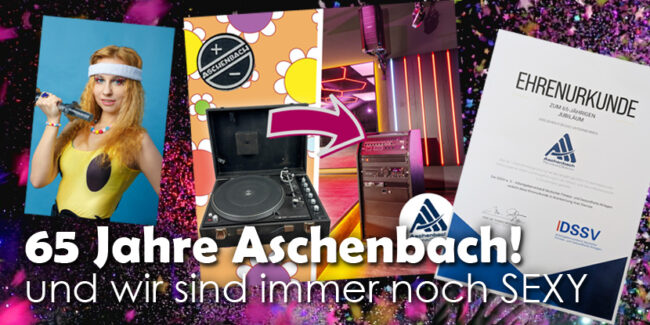 Aschenbach Audio Team – seit 65 Jahren in der Fitnessbranche Ihr zuverlässiger Partner Aschenbach Audio Team - seit 65 Jahren in der Fitnessbranche Ihr zuverlässiger Partner