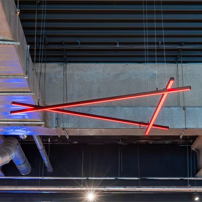 Fitness Ampel für die Decke, Typ Dreick, made by Aschenbach