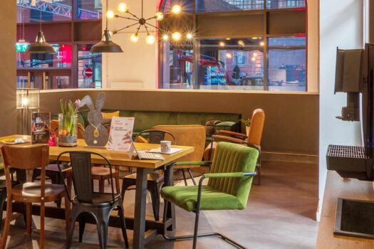 Lounge im Fitnessstudio - Beispiel