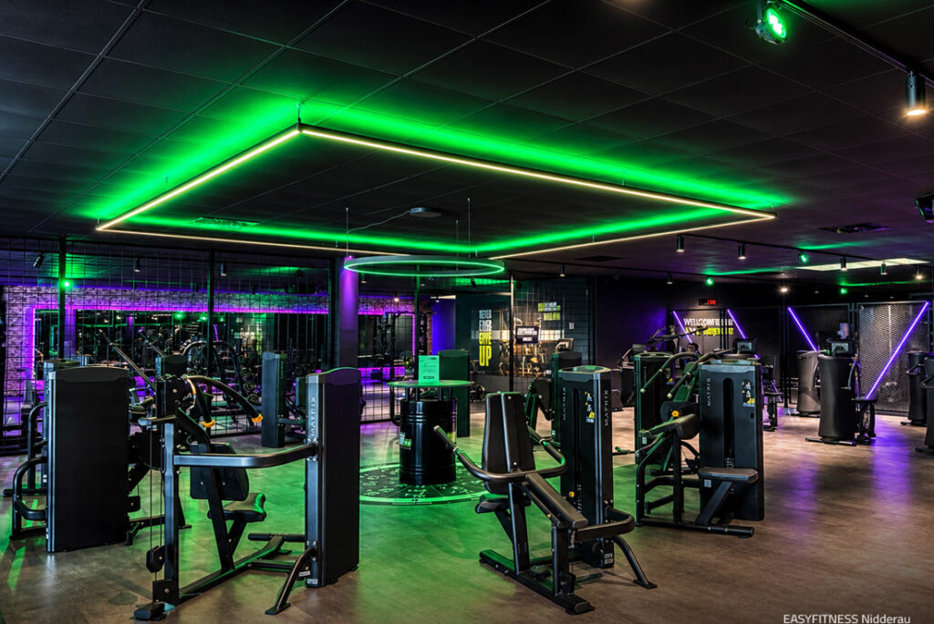 EASYFITNESS Nidderau | Lichtsystem von Aschenbach TechnikDesign