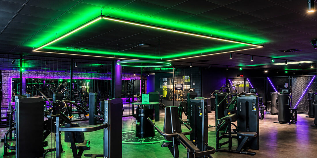 EASYFITNESS Nidderau | Lichtsystem von Aschenbach TechnikDesign