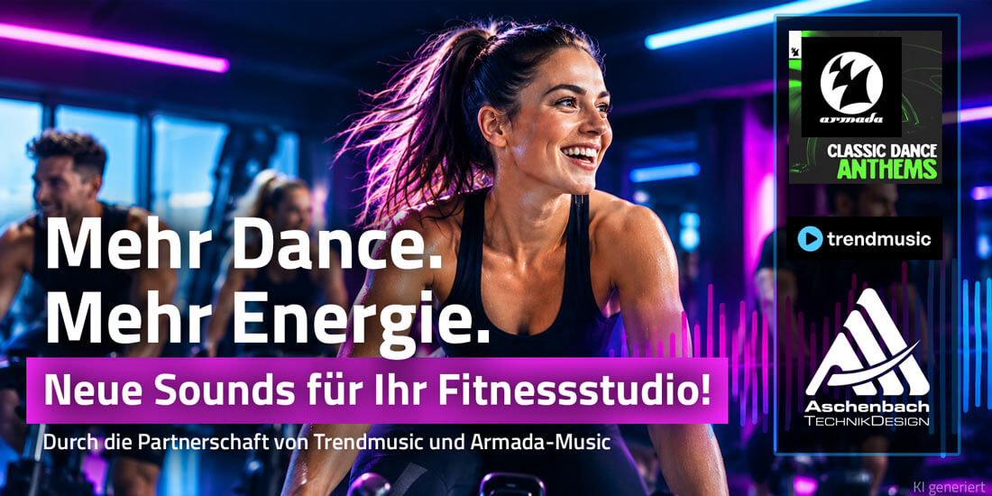 : Durch die neue Partnerschaft von Trendmusic mit Armada Music kommen zusätzliche Dance-Tracks und elektronische Beats ins Repertoire.